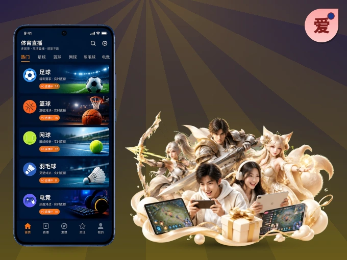 装好爱游戏 APP，看球体验更流畅